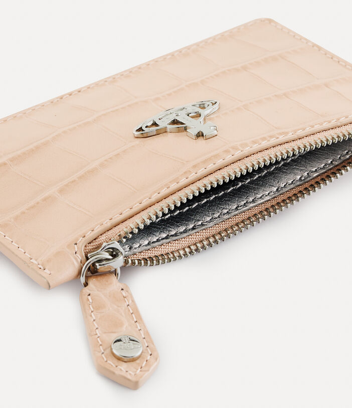 Vivienne Westwood CROCODILE SLIM LONG CARD HOLDER